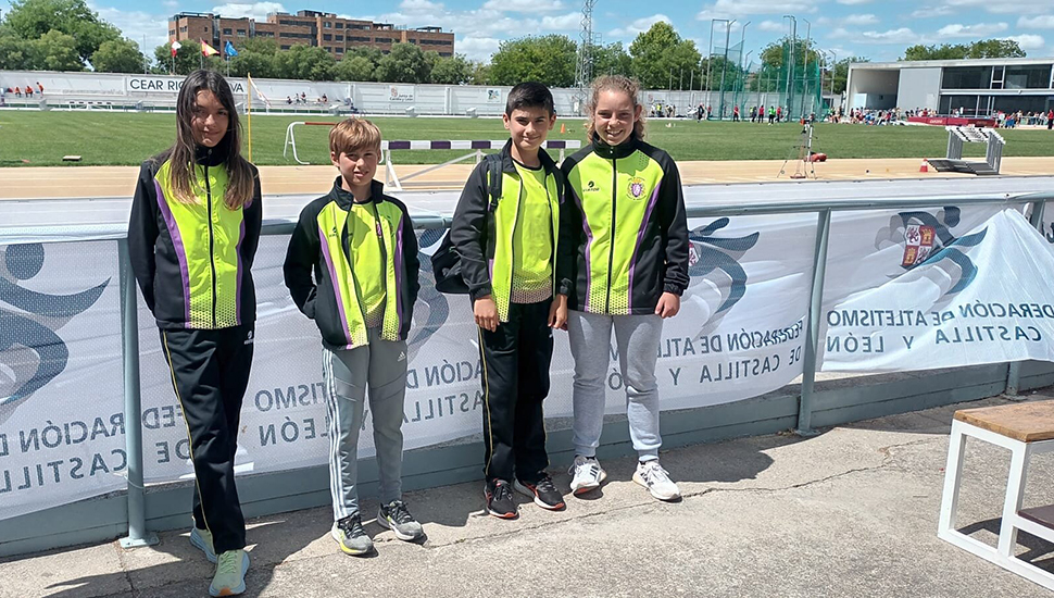 La atleta peñarandina Leire Hernández, bronce en el campeonato regional de lanzamiento de peso